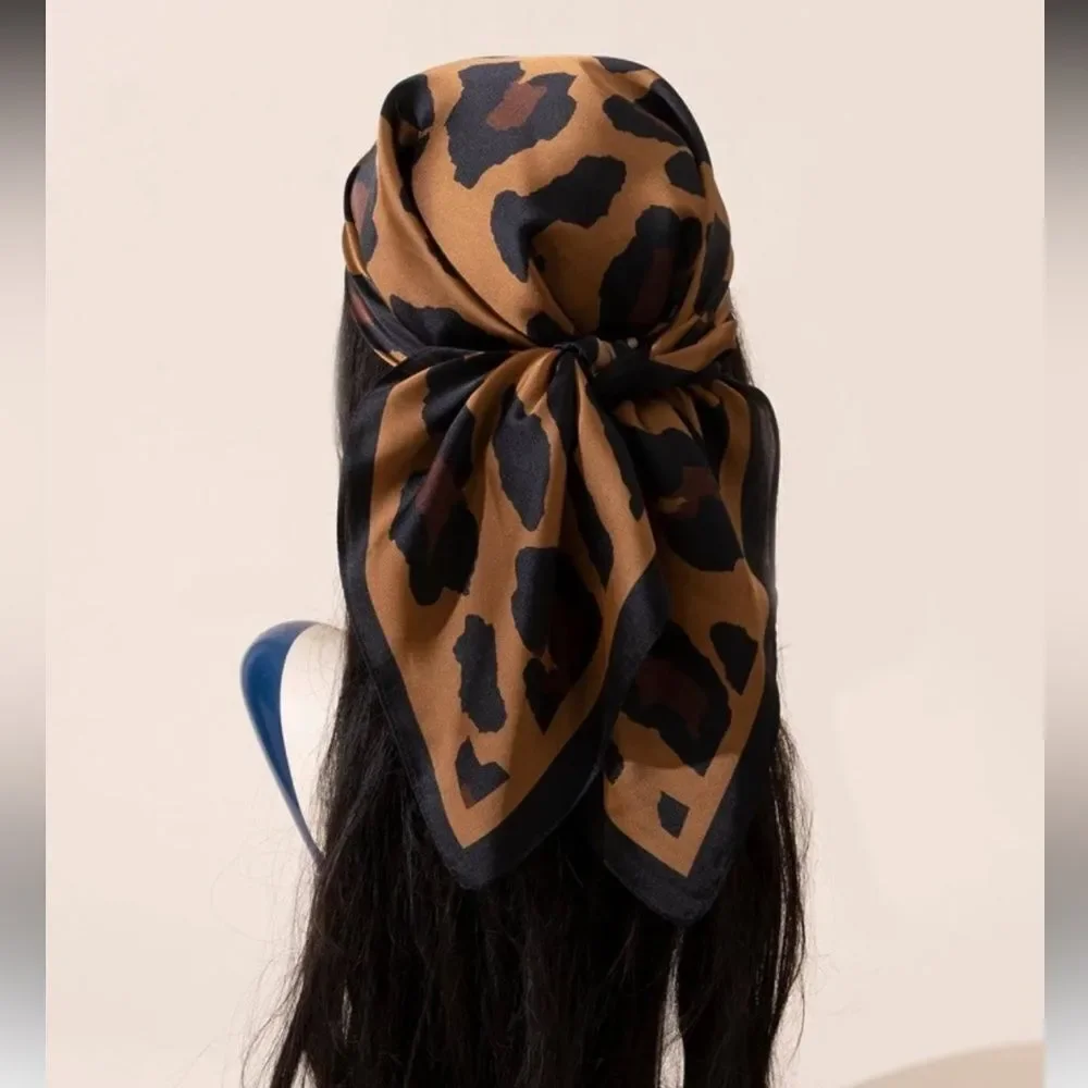 Animal Patterned Scarf N1101